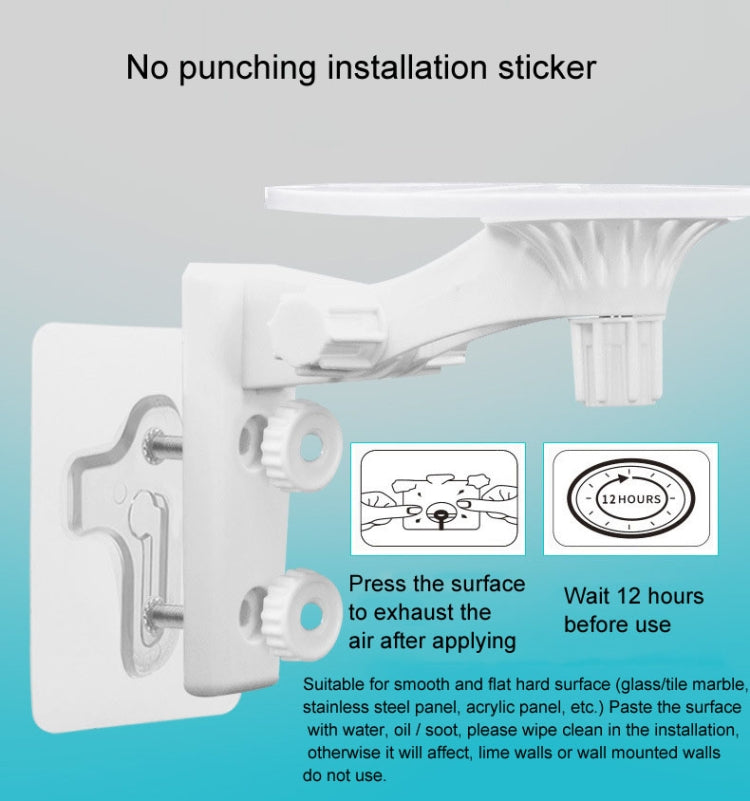 Punch-free Plastic Bracket for Surveillance Swing-head Cameras, For Swing-head Cameras Punch-free Plastic Bracket for Surveillance Swing-head Cameras, For Swing-head Cameras